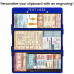 WhiteCoat Clipboard® Trifold - Blue Flight Medic Edition